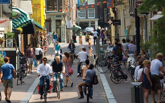 Amsterdam Fahrradhauptstadt der Welt