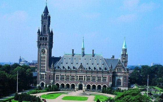 The peace palace in The Hague