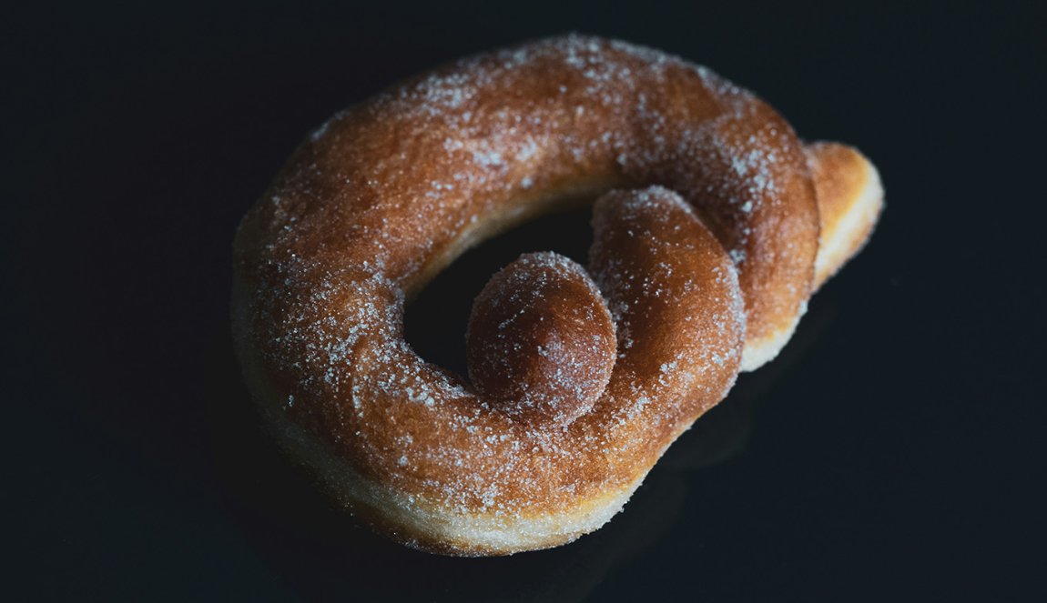 Nonnevot pastry from Sittard Limburg, typically eaten during the local Carnaval season 