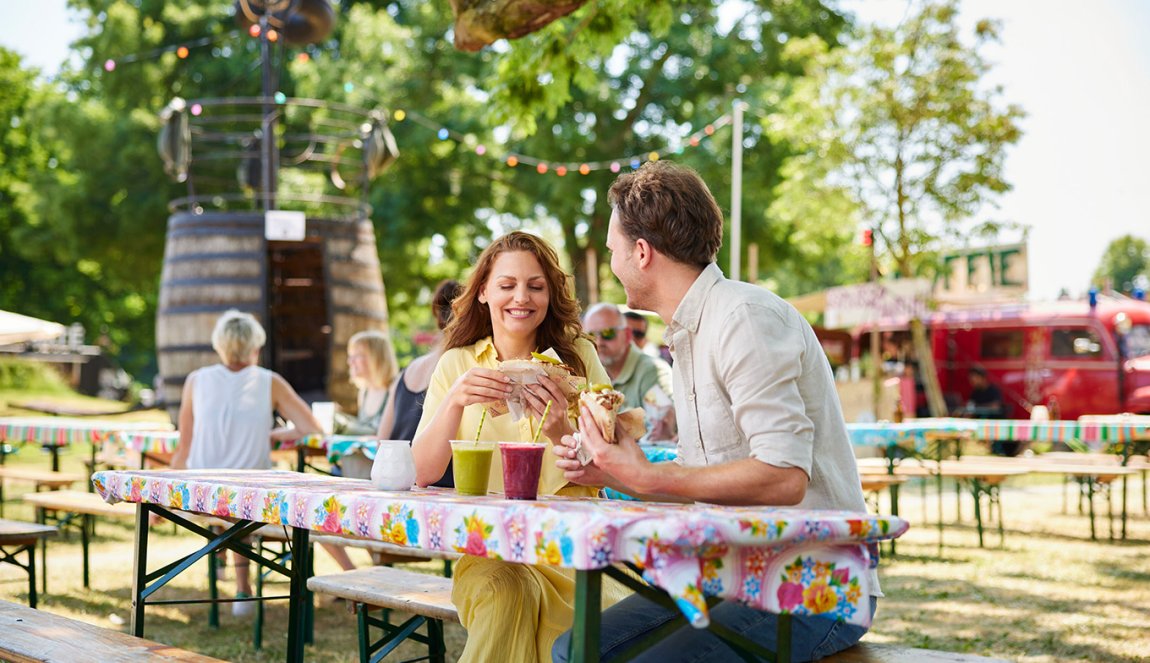 Zwolle food festival in summer