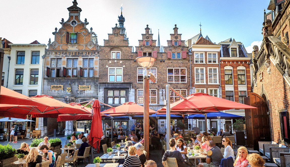 Summer terrace Grote Markt Nijmegen