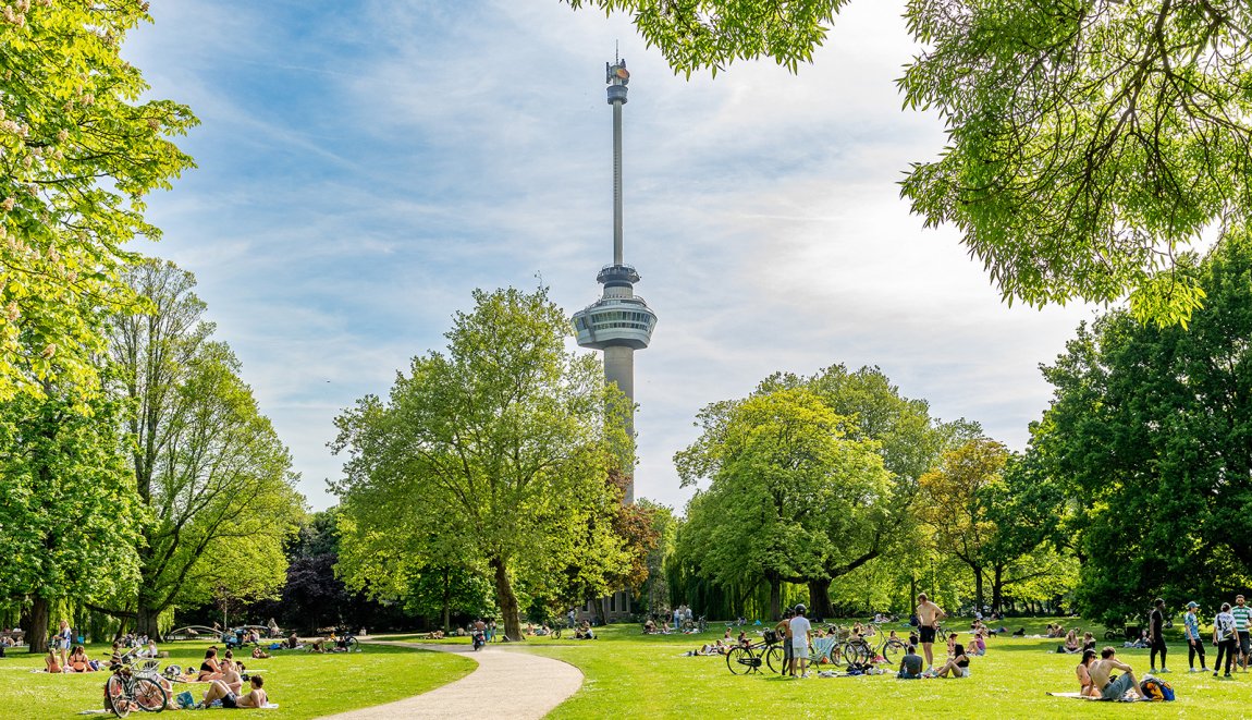 Chilling in The Park at the Euromast  Chilling in The Park at the Euromast