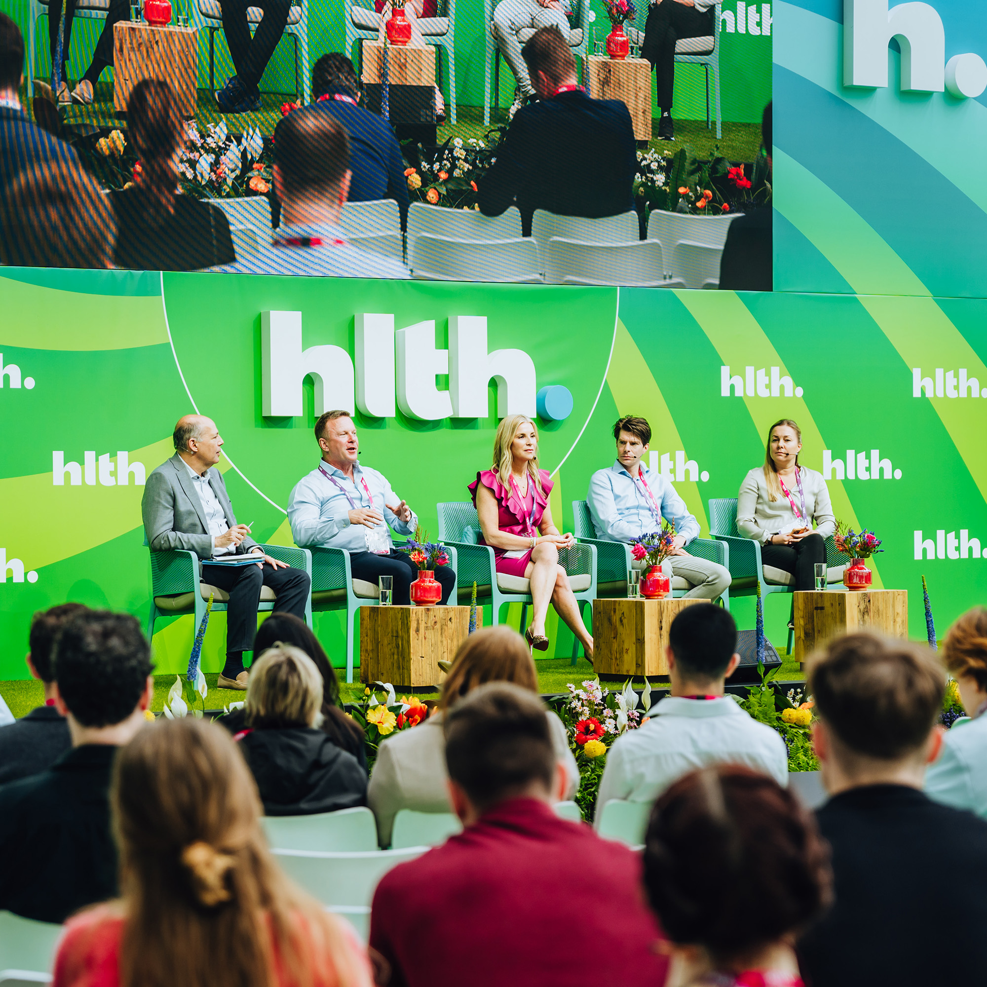 Panel HLTH Europe event RAI Amsterdam