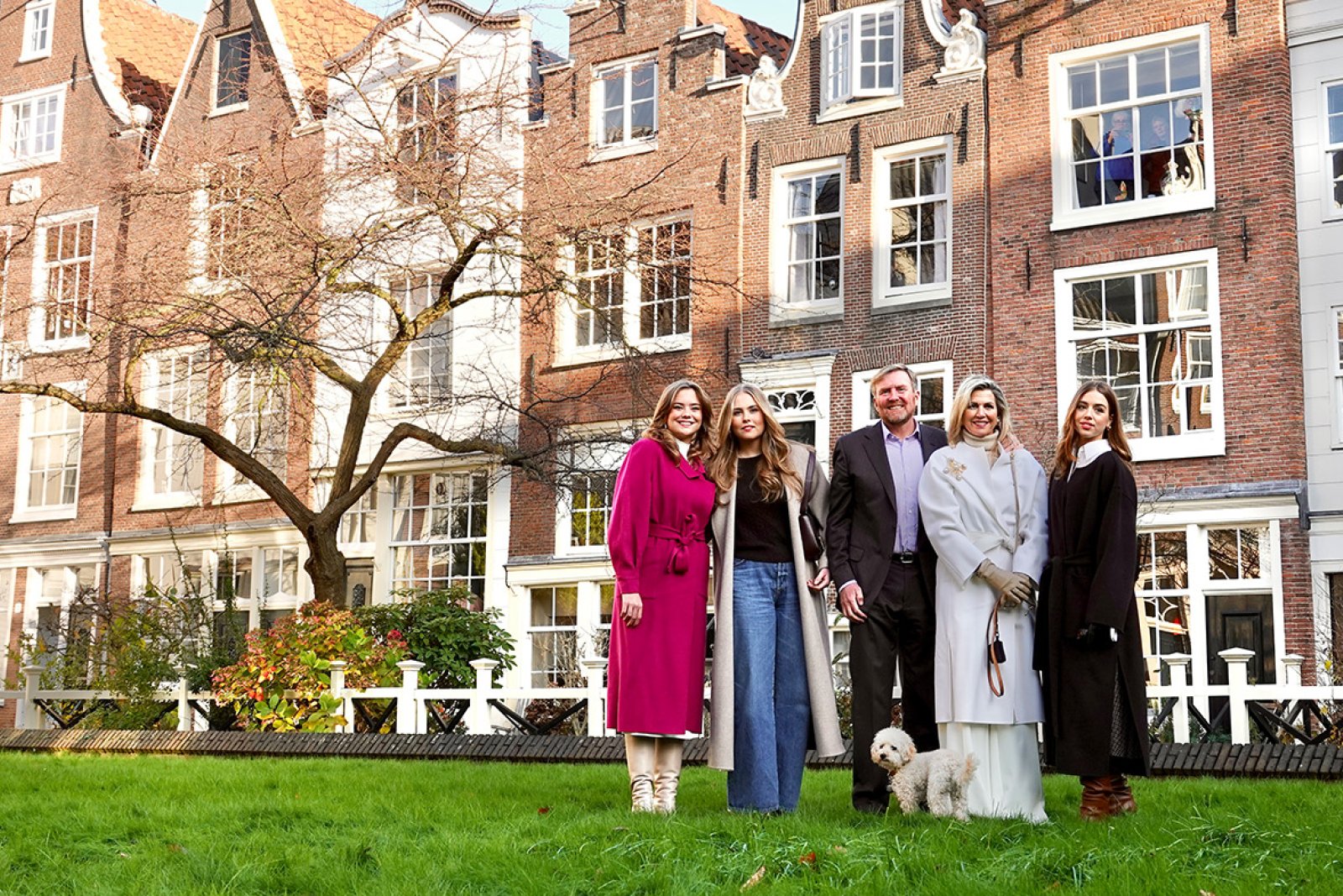 King Willem-Alexander with his family