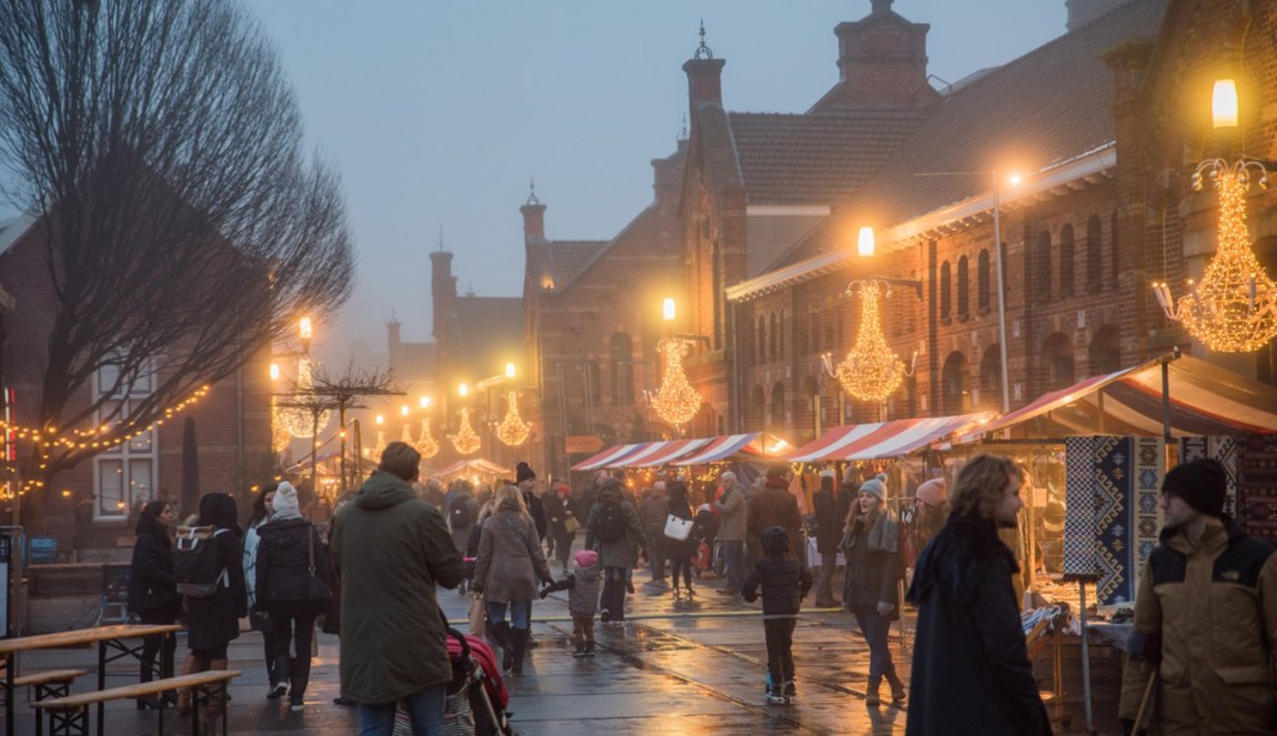 Christmas market Westerpark Amsterdam