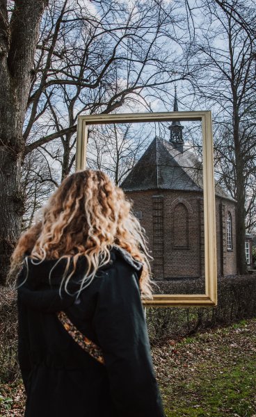 Van Gogh Brabant Van Gogh church in a frame Van Gogh Brabant Van Gogh church in a frame